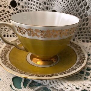 Vintage Adderly Fine Bone China Tea Cup